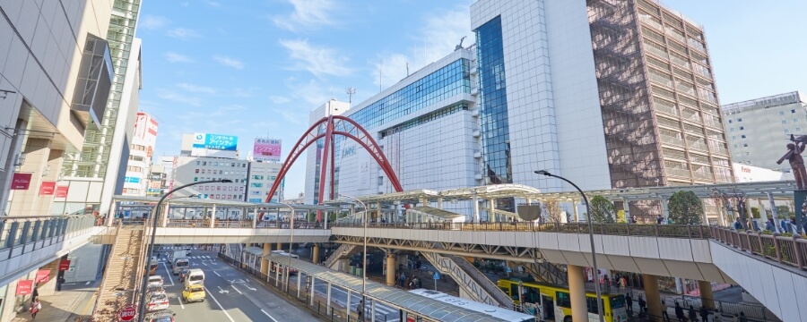 立川駅周辺の写真